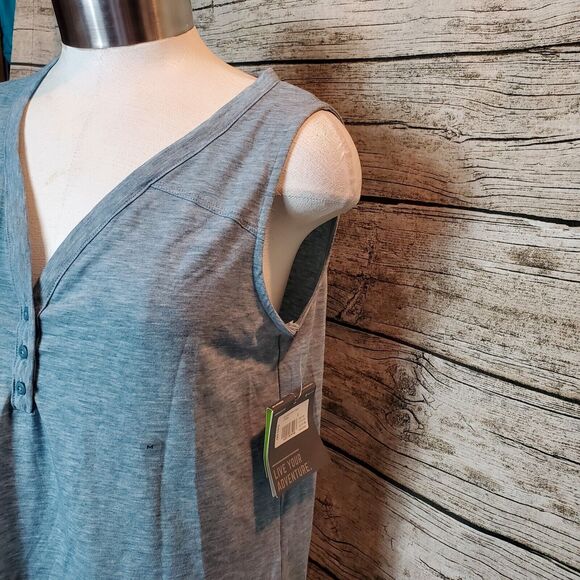 Eddie Bauer Gray Mercer Knit Tank Size Small NWT Reg $40.00 - Picture 2 of 8